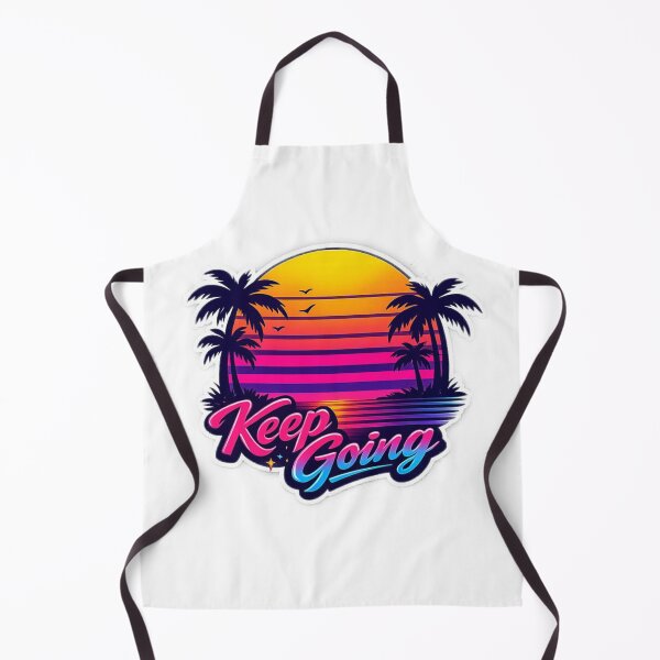 Item preview, sunset retro vibs positive mindset urban colture keep going designed and sold by RetroDistrict87.