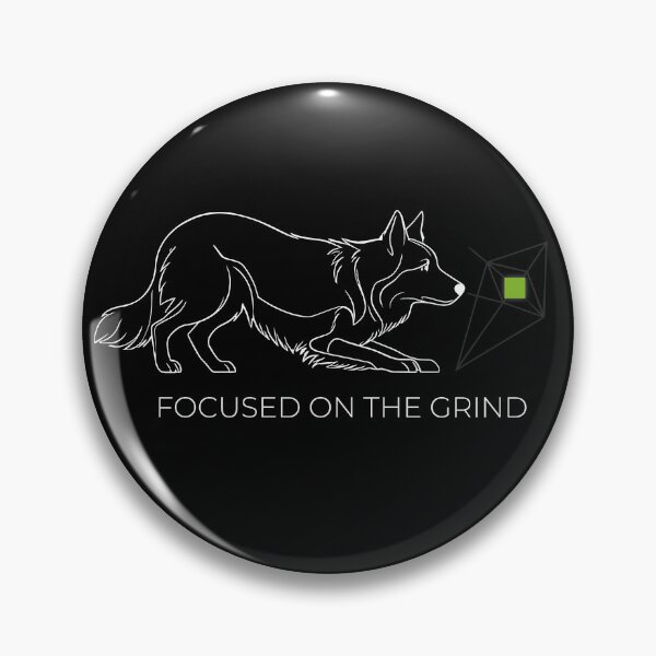 Item preview, Gamer Dog Border Collie - Focused on the Grind Line Art designed and sold by Pfotenfaden.