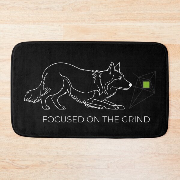 Item preview, Gamer Dog Border Collie - Focused on the Grind Line Art designed and sold by Pfotenfaden.