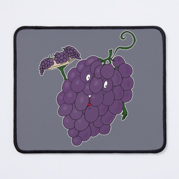 Item preview, Funny Grape Character Waiter – Cute Fruit Serving Grapes Meme Art designed and sold by MyxaART.