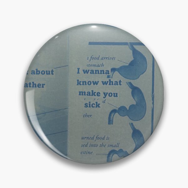 Item preview, 'I wanna know what makes you sick' I Am Cold - Bears in Trees zine page designed and sold by zinesbyscout.