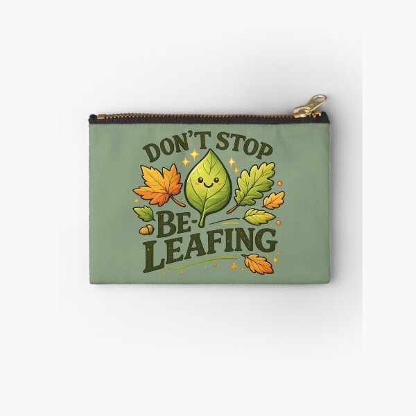 Item preview, Don’t Stop Be-Leafing – Cute Autumn Leaf Pun Design designed and sold by blankTeeShirt.