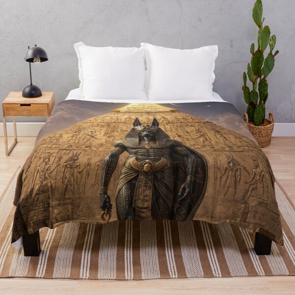 Item preview, Anubis Guardian of the Great Pyramid Ancient Egyptian Masterpiece designed and sold by Queen Cleopatra.