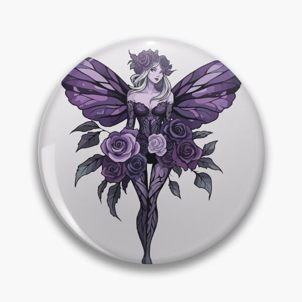 Item preview, Dark Fairy Queen Gothic Purple Rose Aesthetic designed and sold by BrownHorse90s.