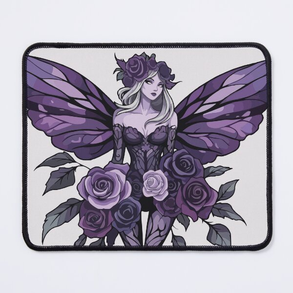 Item preview, Dark Fairy Queen Gothic Purple Rose Aesthetic designed and sold by BrownHorse90s.