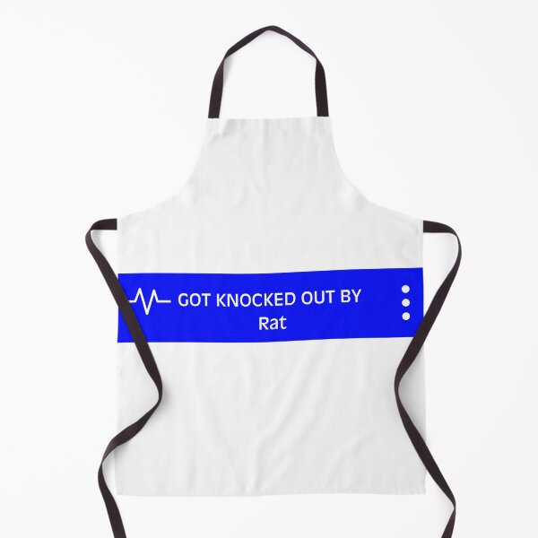 Item preview, Got Knocked Out By Rat Funny Gamer Meme designed and sold by WordsSquirrel.