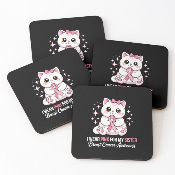 Item preview, I Wear Pink for My Sister Breast Cancer Awareness designed and sold by SapfireStuArt.