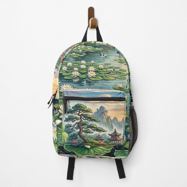 Item preview, Lotus garden in the evening light designed and sold by Sigtrix.