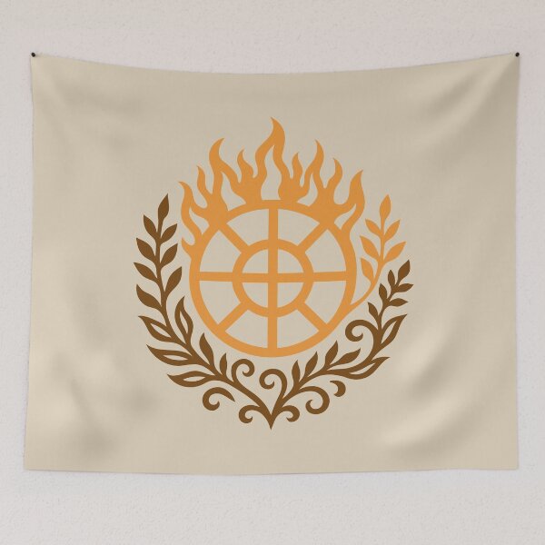 Item preview, Midsummer Symbol Litha Tribal Pagan Art designed and sold by Christine Krahl.
