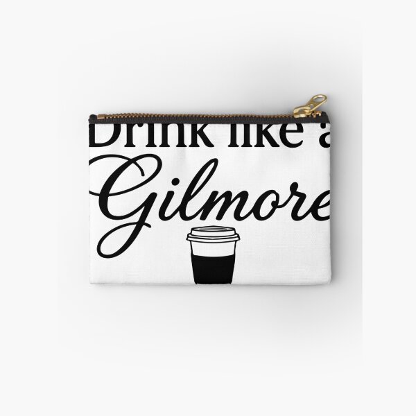 Item preview, Drink Like a Gilmore Funny Coffee Typography designed and sold by FlatInkStudio.