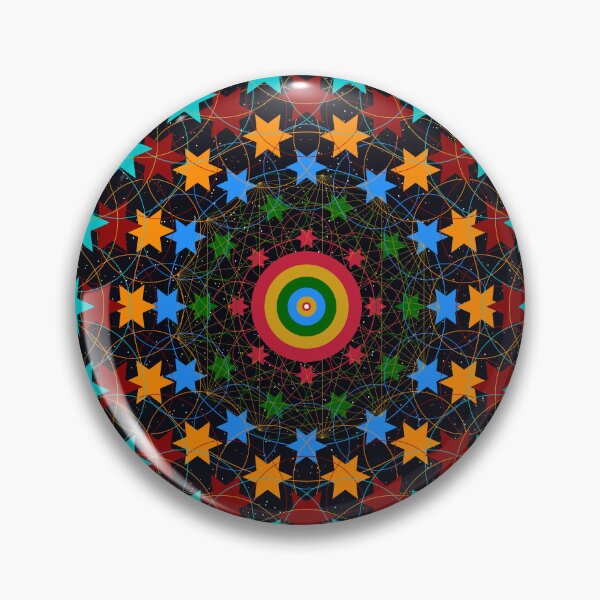Item preview, African Sacred Geometry Flower of Life Mandala Art  designed and sold by AfricanArtHub.