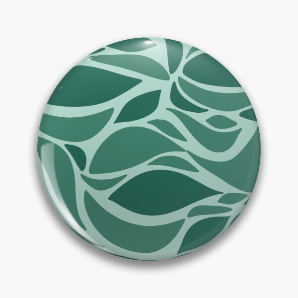 Item preview, Minimalist Green Leaf Wave Pattern Organic Abstract designed and sold by jttrends.