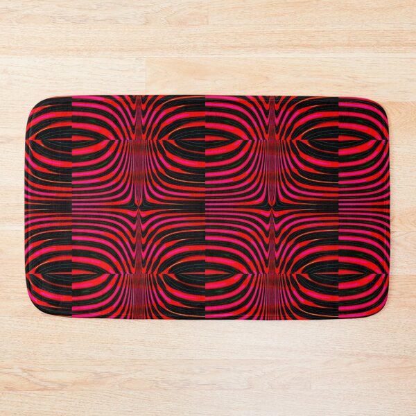 Item preview, Abstract Pattern "The Red Pen"  designed and sold by Gluecknika.