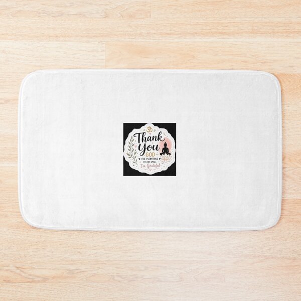 Item preview, Thank You God Sticker | Grateful Heart Spiritual Sticker | Gratitude Quote Aesthetic | Positive Faith Design designed and sold by DigiAuraStudio.