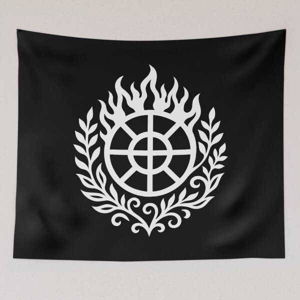 Item preview, Midsummer Symbol Litha Tribal Pagan Art designed and sold by Christine Krahl.