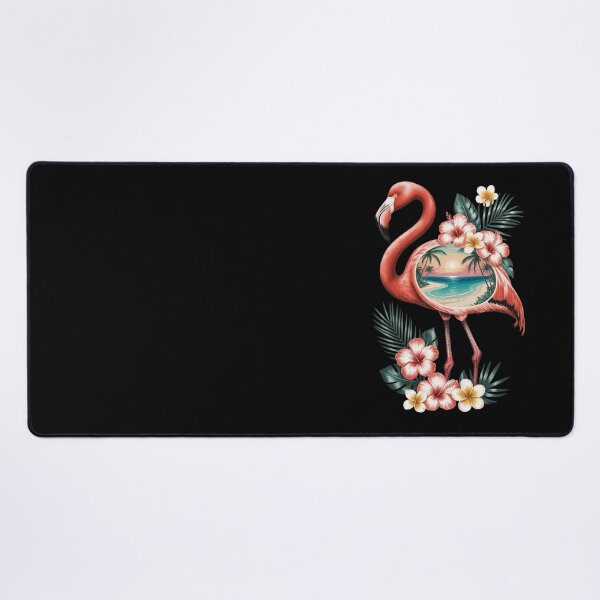 Item preview, Flamingo with Tropical Paradise designed and sold by jkrphoto.