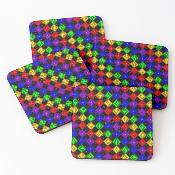 Item preview, African Midnight Diamond Glow Dark Space Pattern Art  designed and sold by AfricanArtHub.