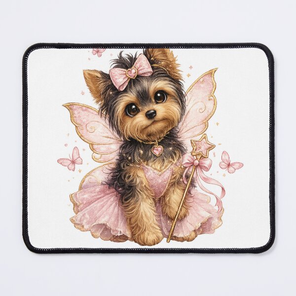 Item preview, Yorkie puppy Fairy designed and sold by domdjs4239.