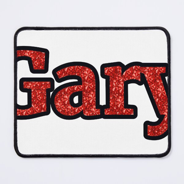 Item preview, Gary Boy Name Red Rhinestone Texture designed and sold by TheIconSmith.