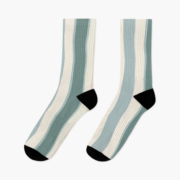 Item preview, Soft Coastal Nursery Stripes designed and sold by MegaNovaArt.