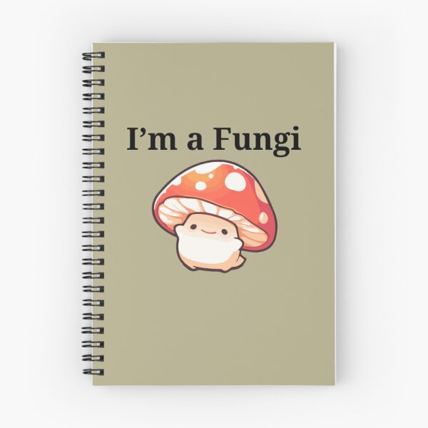 Item preview, Kawaii I'm a Fungi- Cute Mushroom Character Pun   designed and sold by ShaderShirts.