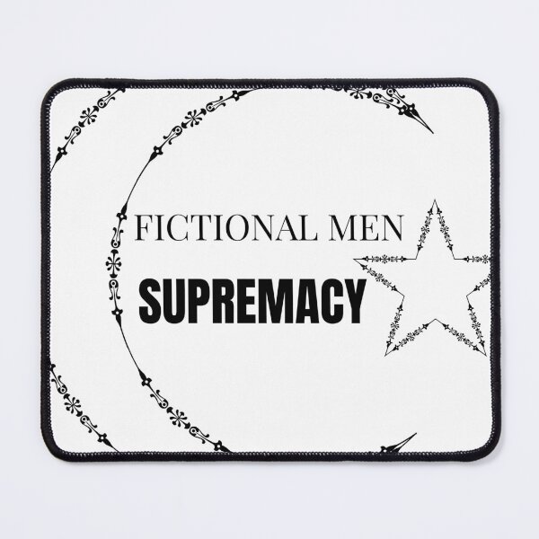Item preview, Funny booktok inspired design for readers who know fictional men are superior ? designed and sold by BookedAndDesign.