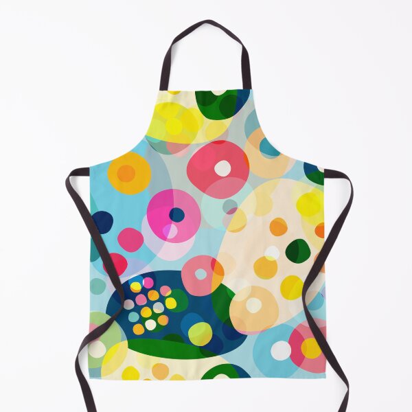 Item preview, Retro Abstract Overlapping Circles Pattern Colorful designed and sold by jttrends.