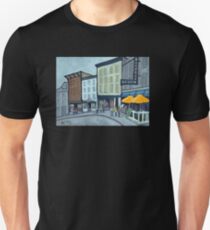 Orange Umbrellas Unisex T-Shirt