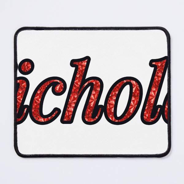 Item preview, Nicholas Boy Name Red Rhinestone Texture designed and sold by TheIconSmith.