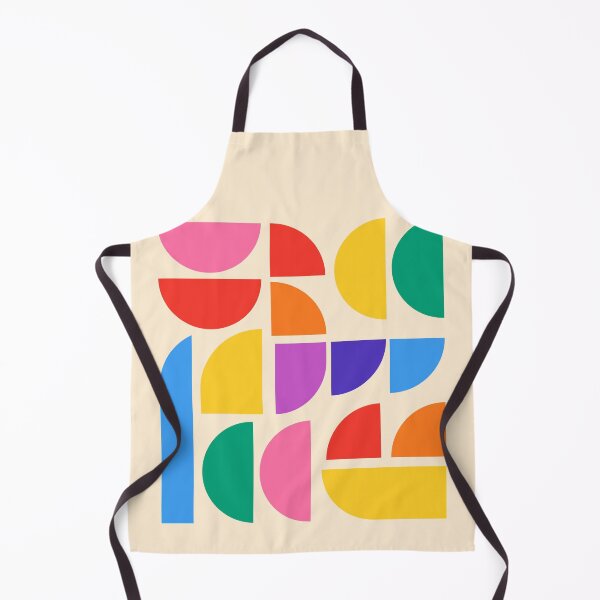 Item preview, Colorful Pride Rainbow Bauhaus Inspired Geometric Abstract Composition designed and sold by MaiZephyr.