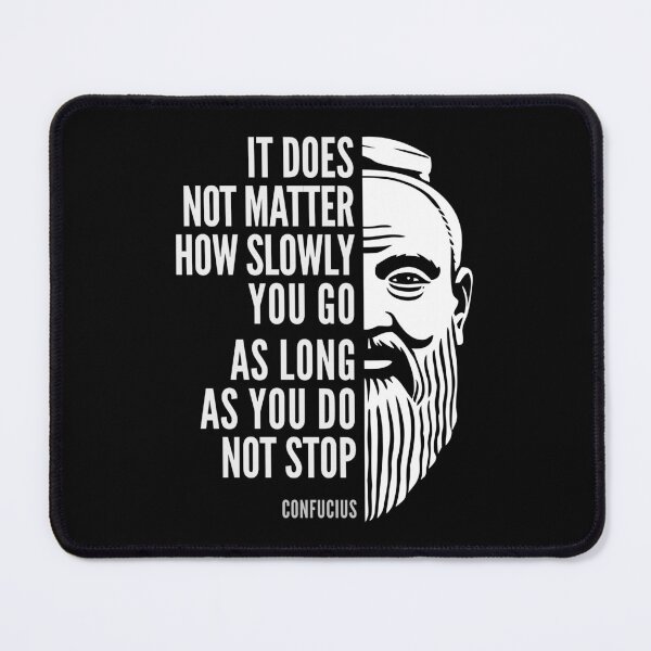 Item preview, Confucius Inspirational Quote Minimalist Portrait Art designed and sold by Elvin Dantes.