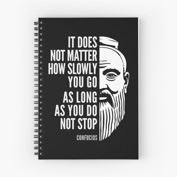 Item preview, Confucius Inspirational Quote Minimalist Portrait Art designed and sold by Elvin Dantes.