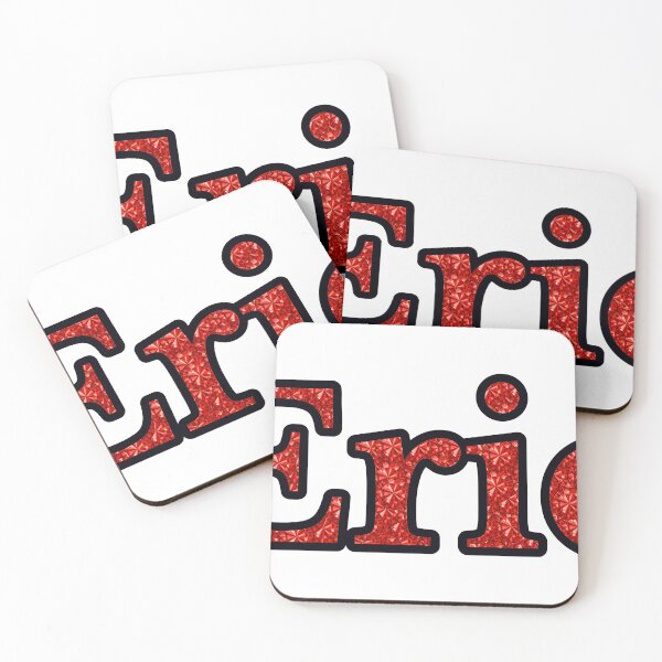 Item preview, Eric Boy Name Red Rhinestone Texture designed and sold by TheIconSmith.