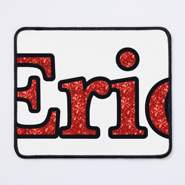Item preview, Eric Boy Name Red Rhinestone Texture designed and sold by TheIconSmith.