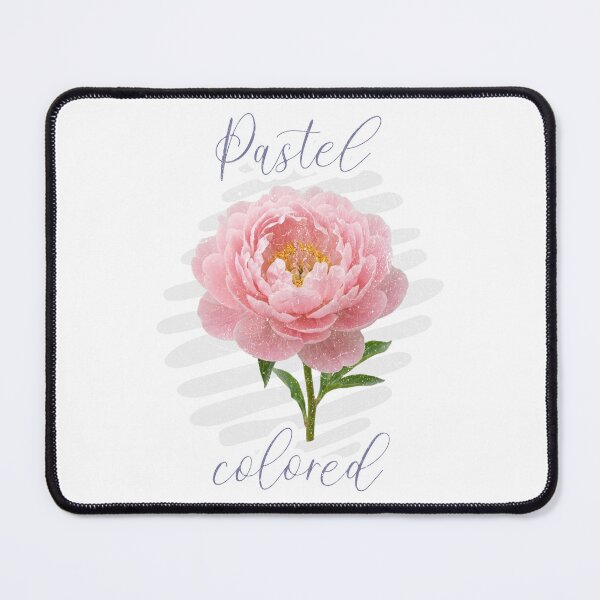Item preview, Pastel Colored Peony — Boho Floral Pink Flower Art designed and sold by lenalenspod.