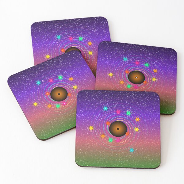 Item preview, African Galaxy Storm Spiral Nebula Tribal Space Art  designed and sold by AfricanArtHub.