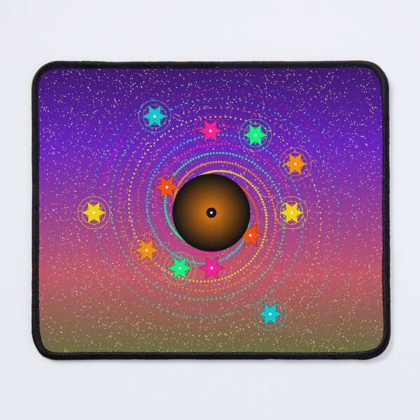 Item preview, African Galaxy Storm Spiral Nebula Tribal Space Art  designed and sold by AfricanArtHub.