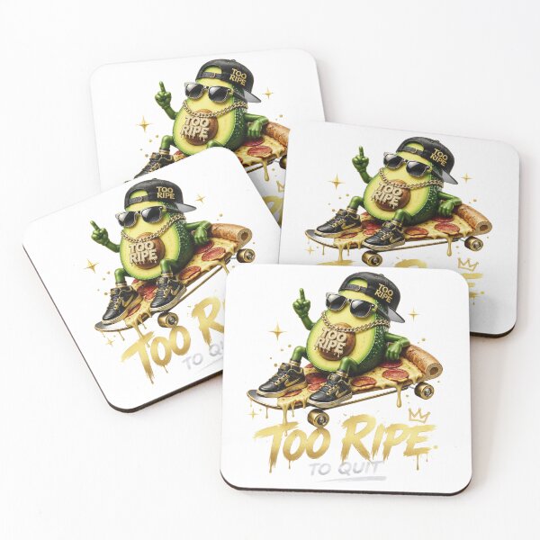 Item preview, Too Ripe Skateboard Avocado Design designed and sold by ChamberlinSmith.