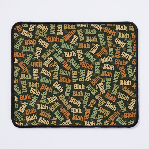 Item preview, Retro Blah… | Typography Design designed and sold by P’s stuff.