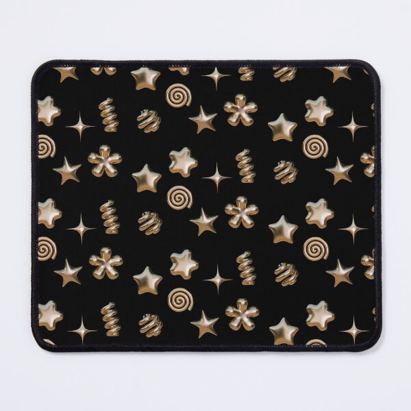 Item preview, Gold metallic stars, spirals, sparkle shapes designed and sold by ValeryFlame.