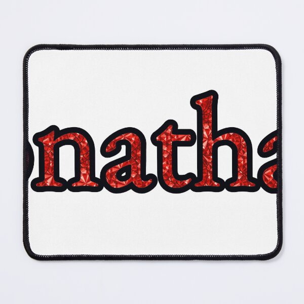 Item preview, Jonathan Boy Name Red Rhinestone Texture designed and sold by TheIconSmith.