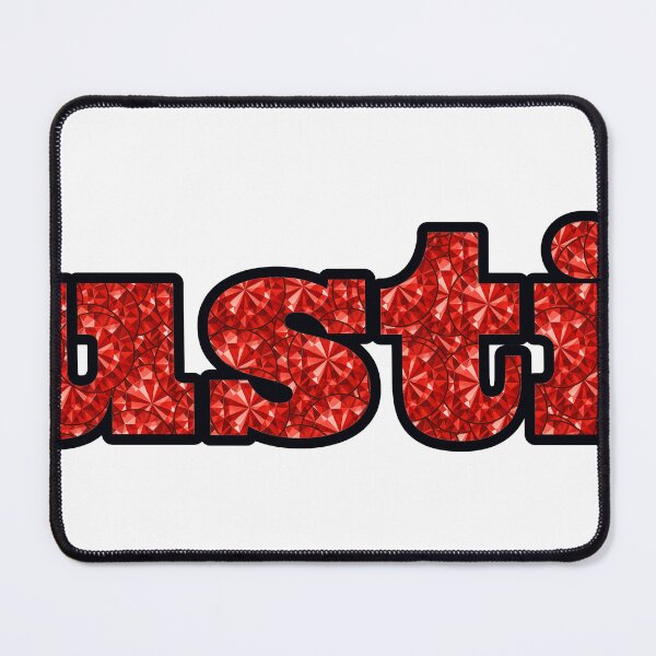 Item preview, Justin Boy Name Red Rhinestone Texture designed and sold by TheIconSmith.