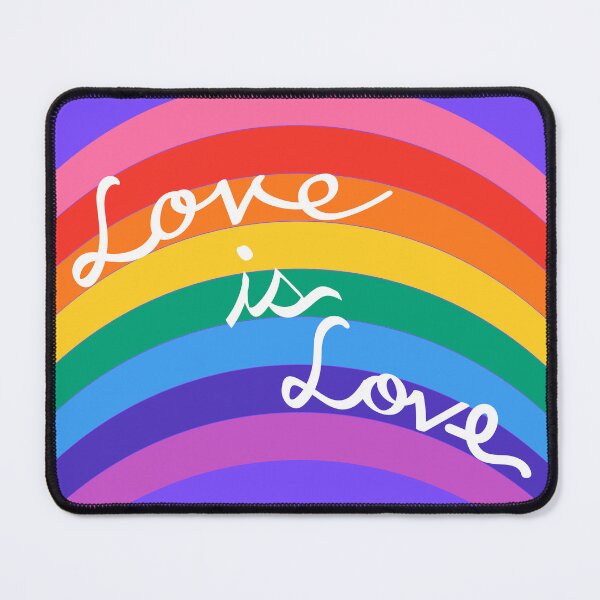 Item preview, Love is Love – Pride Rainbow LGBTQ+ Equality Illustration designed and sold by MaiZephyr.