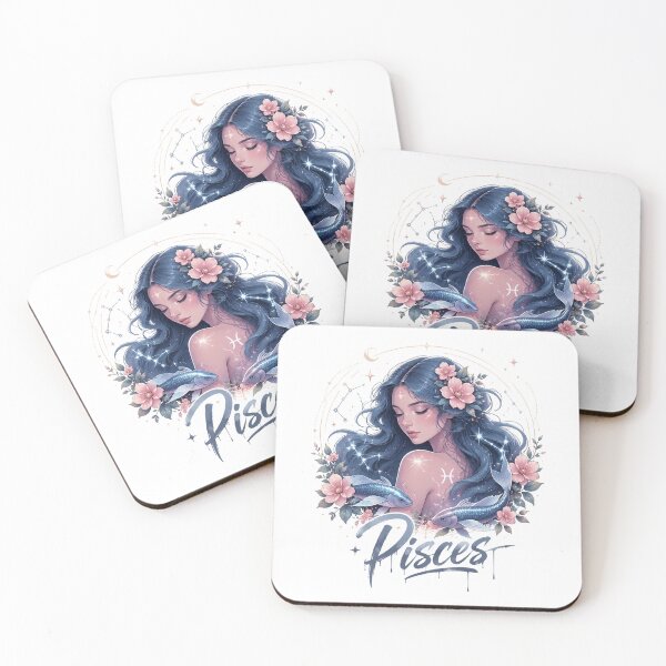Item preview, Pisces Zodiac Sign Art designed and sold by MyraGordon.