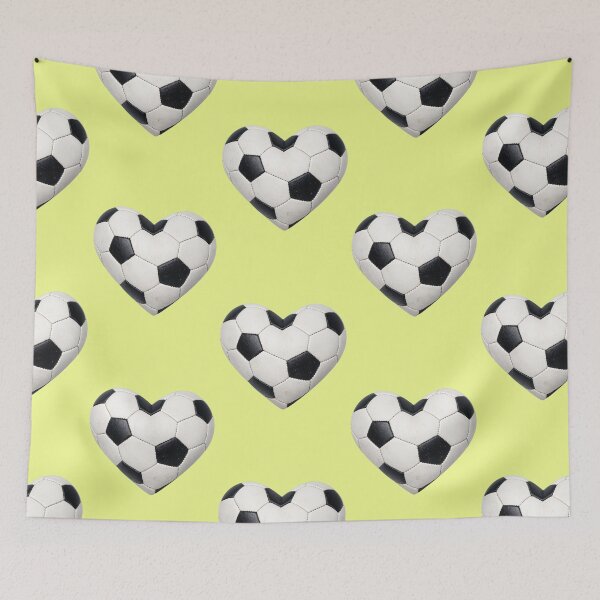 Item preview, Football heart motif for true fans and club love designed and sold by Mauswohn.