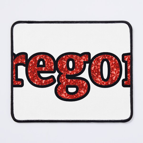 Item preview, Gregory Boy Name Red Rhinestone Texture designed and sold by TheIconSmith.