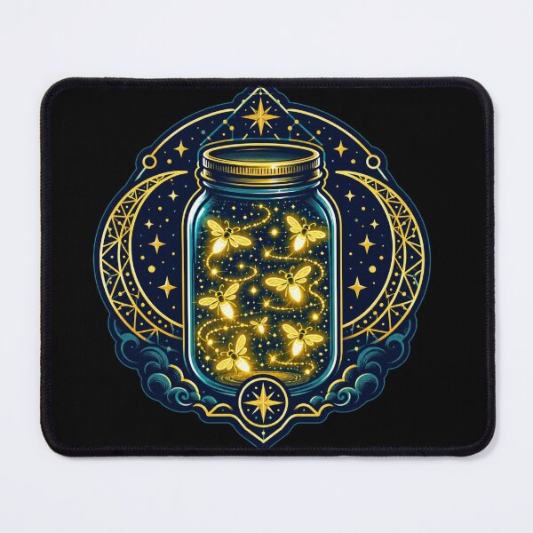 Item preview, Firefly Jar Magic | Glowing Celestial Cottagecore Artwork designed and sold by Timeless Junction.