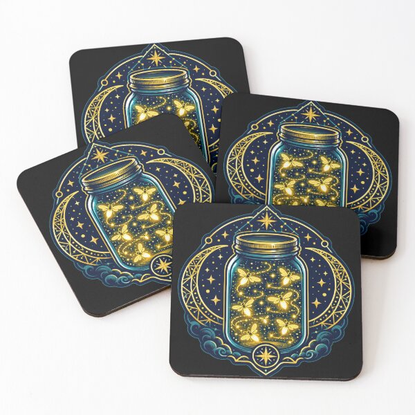 Item preview, Firefly Jar Magic | Glowing Celestial Cottagecore Artwork designed and sold by Timeless Junction.