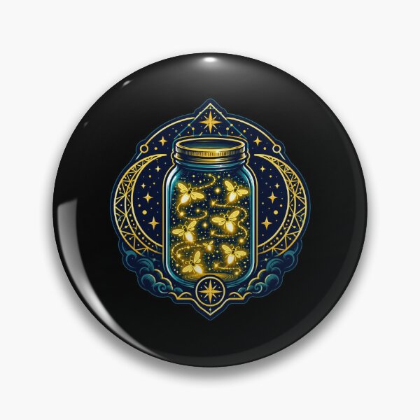 Item preview, Firefly Jar Magic | Glowing Celestial Cottagecore Artwork designed and sold by Timeless Junction.
