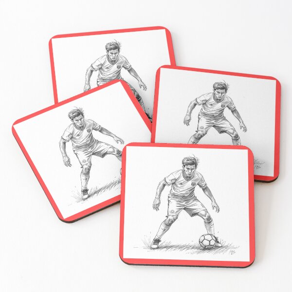 Item preview,  FootballPlayer Sketch Design |My Hobby Football Art. designed and sold by KalaPXL.